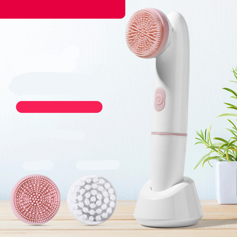 Electric Silicone Facial Cleanser, Facial Cleansing Brush, Beauty Instrument Pore Cleaner - Image 5