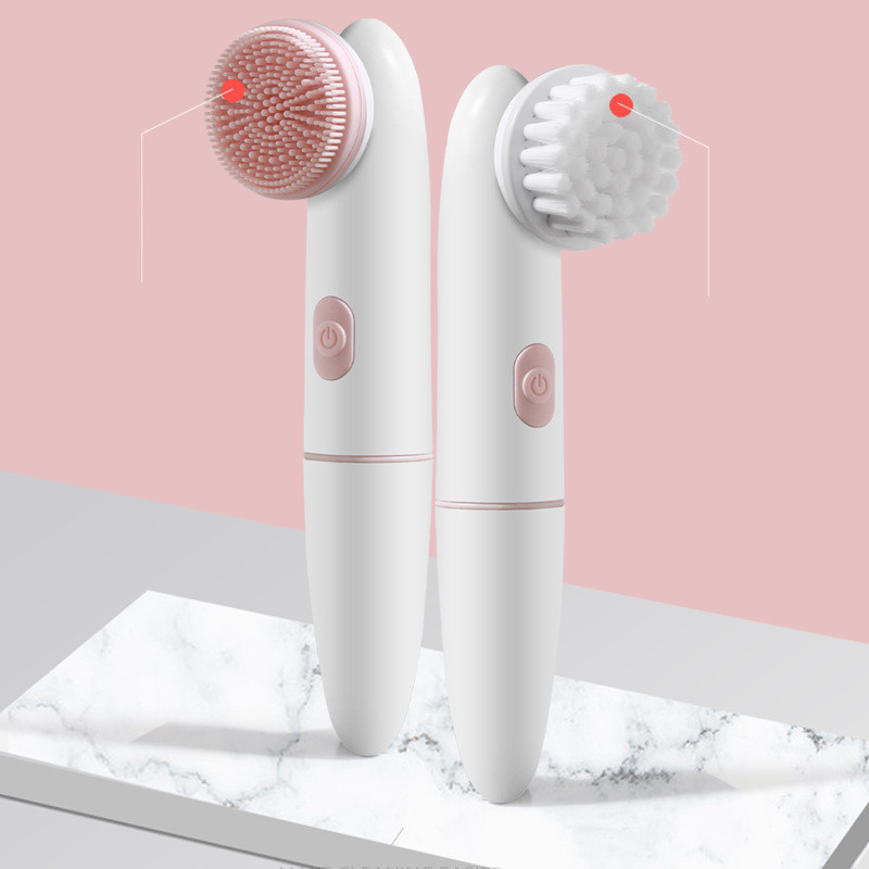 Electric Silicone Facial Cleanser, Facial Cleansing Brush, Beauty Instrument Pore Cleaner