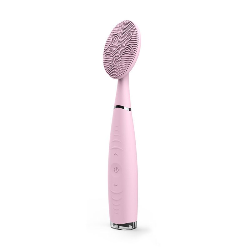Facial Cleansing Brush Waterproof Silicone Cleansing Tool Portable Electric Handheld Facial Cleaning Brush Mini Pore Cleaner - Image 6