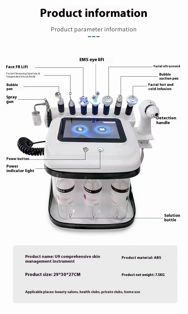 New Skin Comprehensive Deep Cleaning Large Bubble Beauty Device - Image 3
