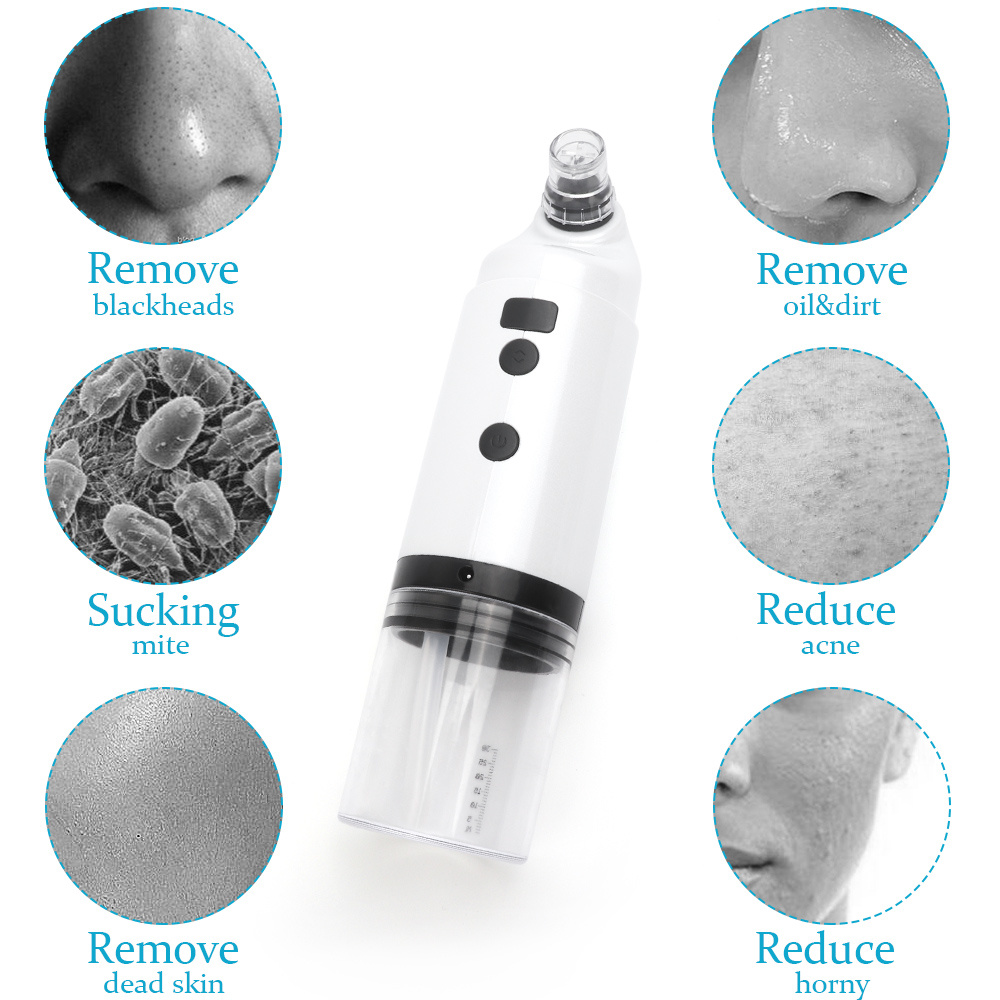 Electric Facial Cleaning Vacuum Cleaner Blackhead Ance Remover Shrink Pores Hydrating Face Skin Care Peeling Device - Image 9