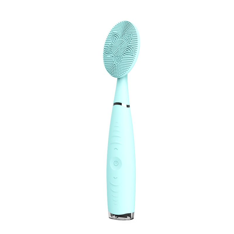 Facial Cleansing Brush Waterproof Silicone Cleansing Tool Portable Electric Handheld Facial Cleaning Brush Mini Pore Cleaner - Image 5